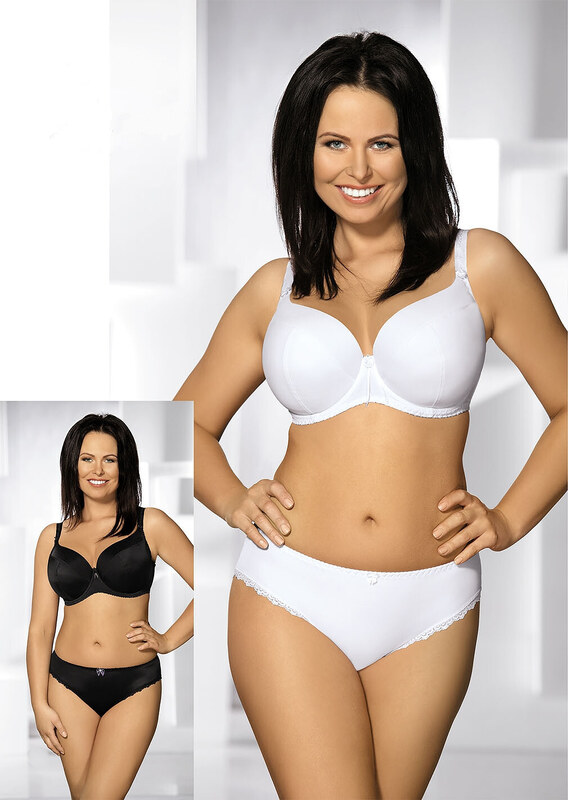 AVA LINGERIE Hladká vyztužená podprsenka Ava 1263 Béžová