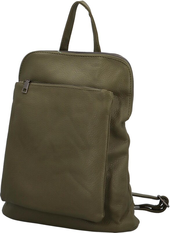 Dámský kabelko/batoh tmavě zelený - MaxFly Candys zelená