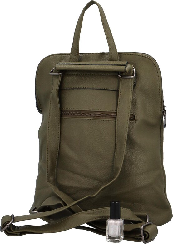 Dámský kabelko/batoh tmavě zelený - MaxFly Candys zelená