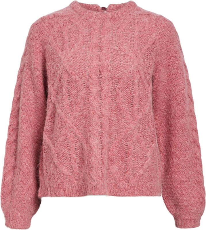 OBJECT Svetr světle růžová