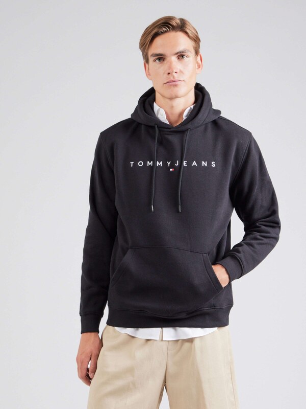 Tommy Jeans Mikina černá