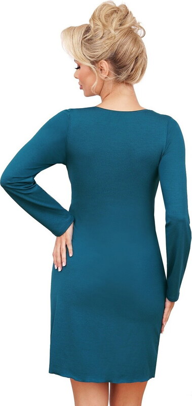 Dámské košile DONNA SILVANA LONG mořský