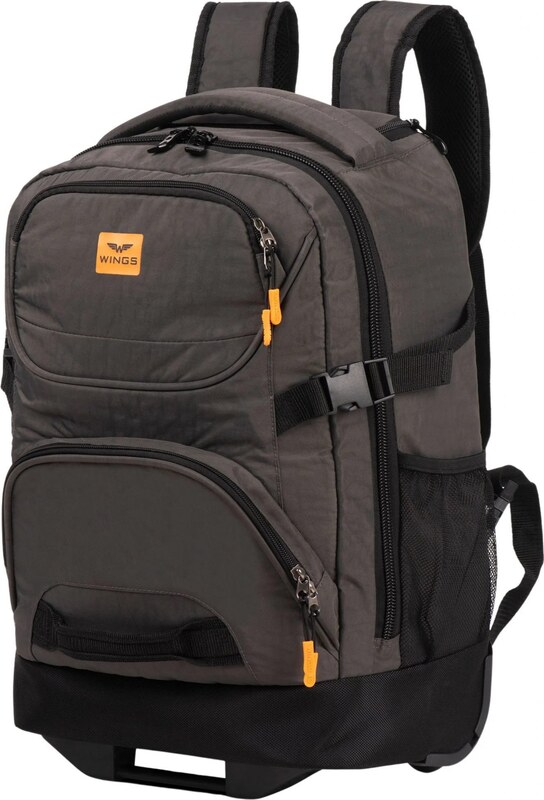 Wings šedý cestovní batoh/kufr TURNSTONE Šedá