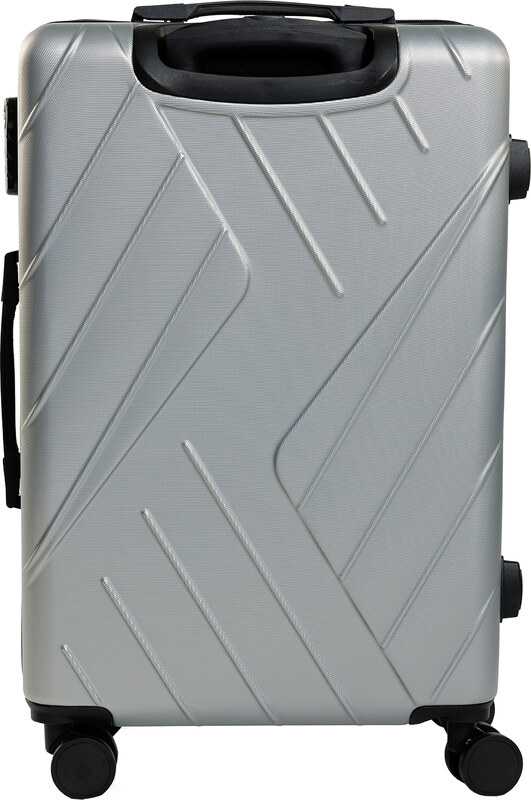 Cestovní kufr ENM - stříbrný 67 l