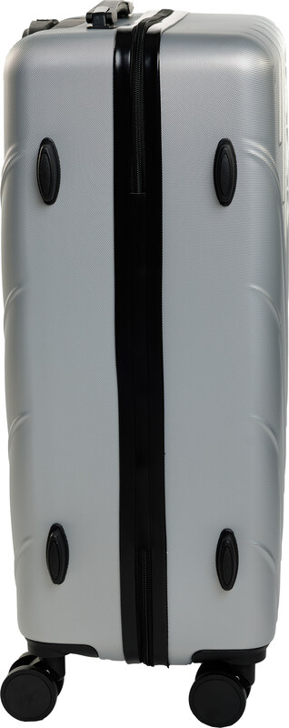 Cestovní kufr ENM - stříbrný 67 l