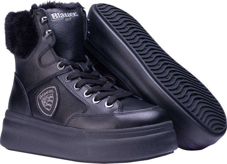 Dámské Zimní boty BLAUER EMERY-LEA F4EMERY01/LEA-BLK – Černá