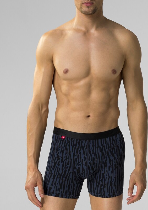 Sada 2 pánských boxerek Atlantic Černá