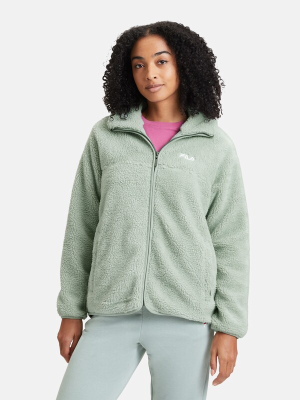 FILA Fleecová mikina zelená