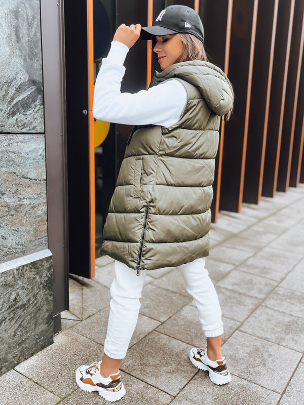 Dámská oboustranná vesta ONADE Barva zelená DSTREET TY3724