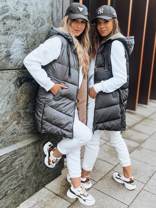 Dámská oboustranná vesta ONADE Barva zelená DSTREET TY3724