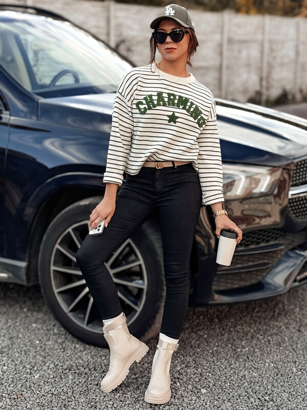 BASIC Černé dámské push-up džíny FAYLORISI Černá