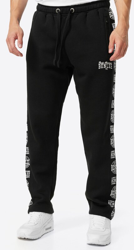Benlee Sportovní kalhoty 'Hervey' černá / bílá