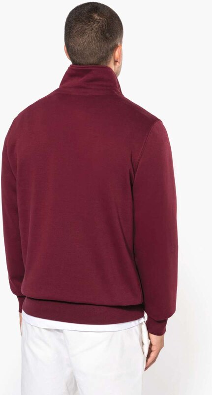 Kariban Pánská fleecová mikina na zip Zipped –