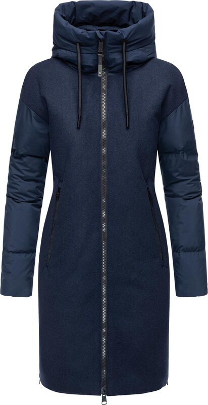 Ragwear Zimní kabát 'Jumana' námořnická modř