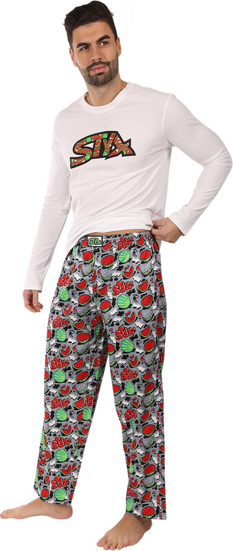 Pánské pyžamo Styx melouny (PDP1459)