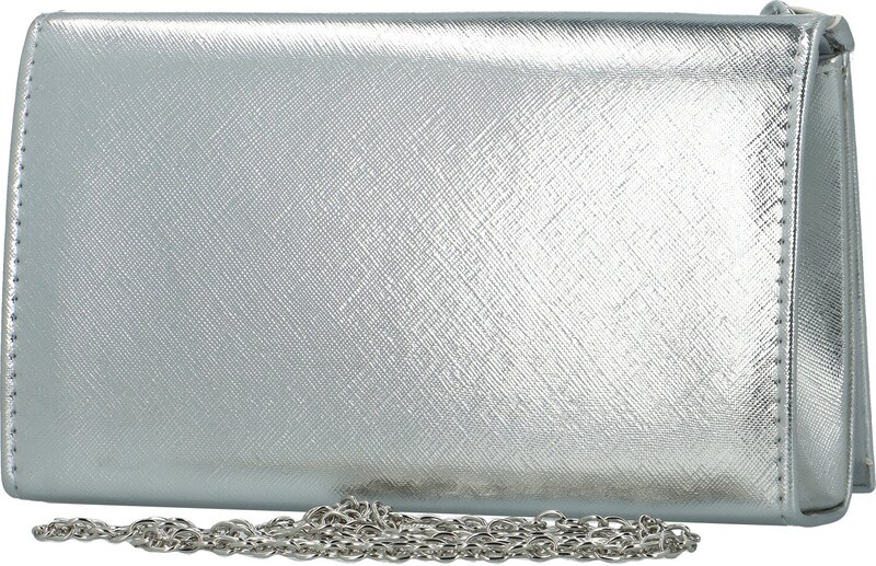 Elegantní dámská společenská kabelka Moon Etorre, stříbrná