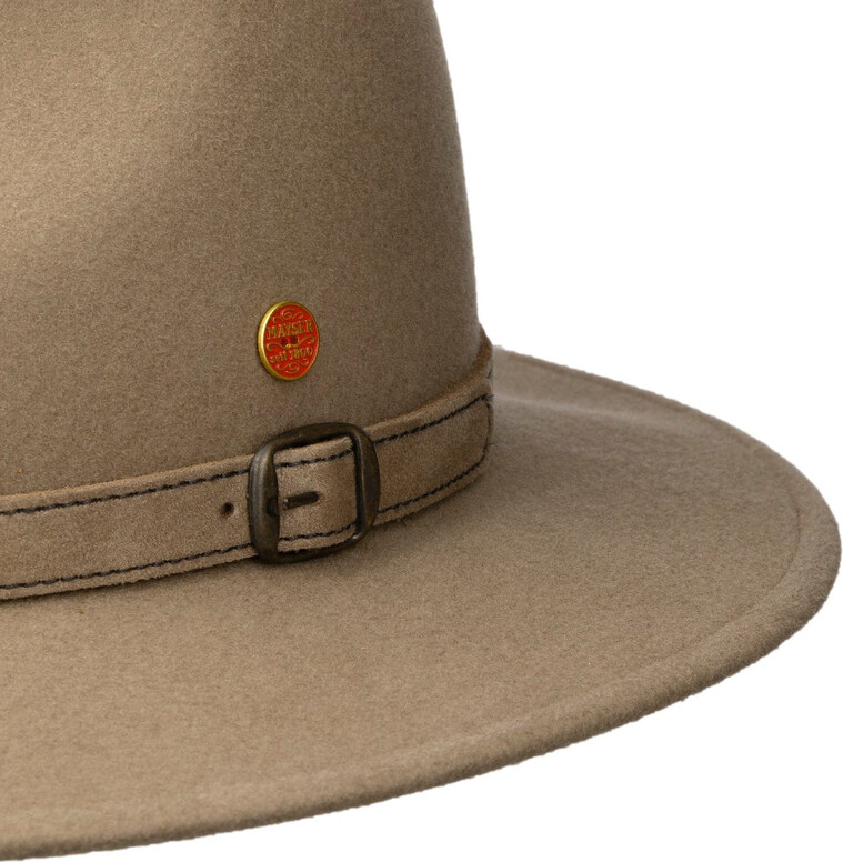 Cestovní béžový klobouk Mayser - Gedeon Mayser