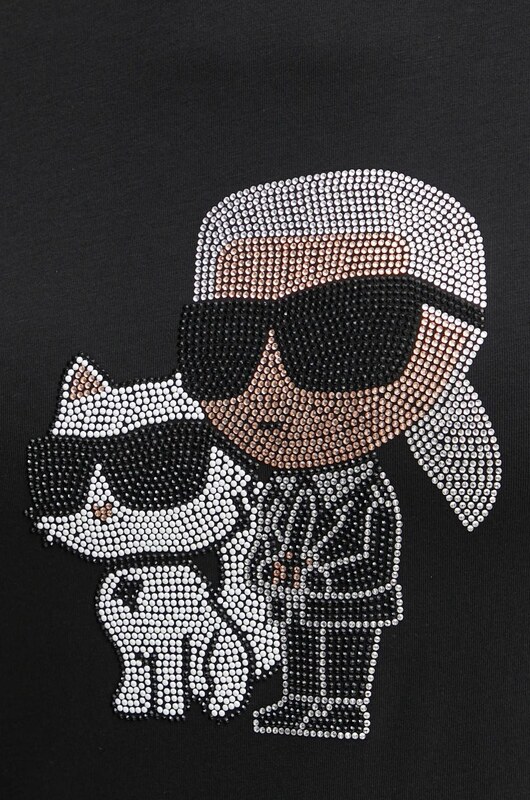 Bavlněné tričko Karl Lagerfeld IKON RS