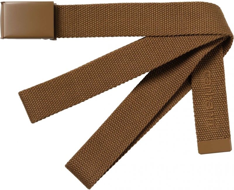 PÁSEK CARHARTT WIP Script Tonal - hnědá