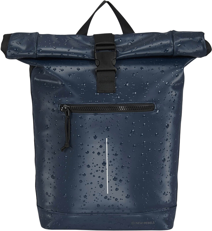 Velký rolovací batoh New Rebels Droplets - modrá