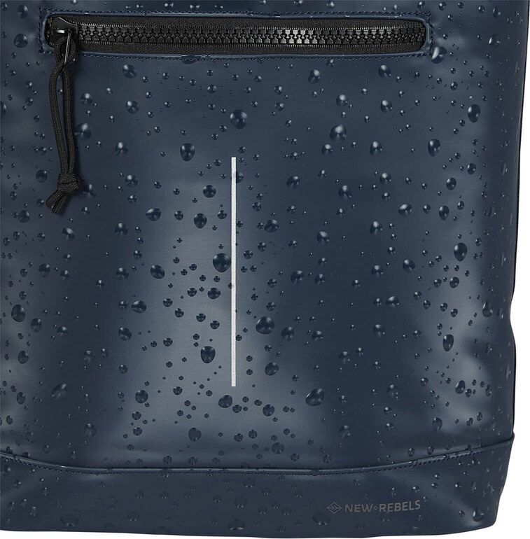 Velký rolovací batoh New Rebels Droplets - modrá