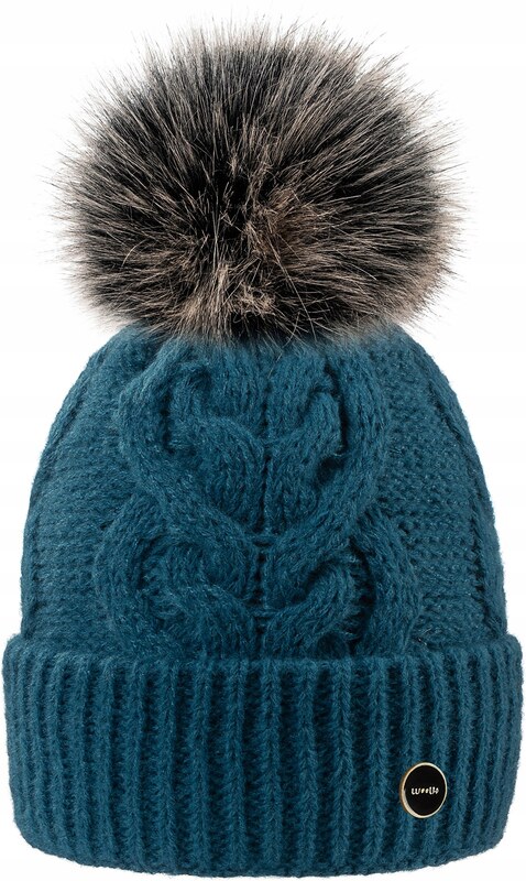 Fashionweek Dámská čepice s bambulí WOOL-ALICE