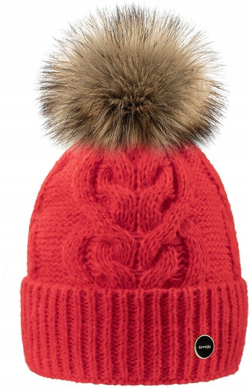 Fashionweek Dámská čepice s bambulí WOOL-ALICE