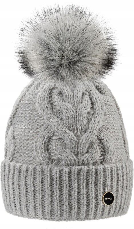 Fashionweek Dámská čepice s bambulí WOOL-ALICE