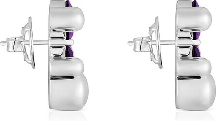 Stříbrné náušnice Tous Bold Bear Lab