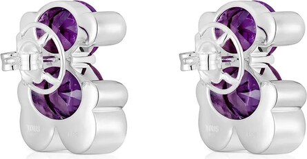 Stříbrné náušnice Tous Bold Bear Lab