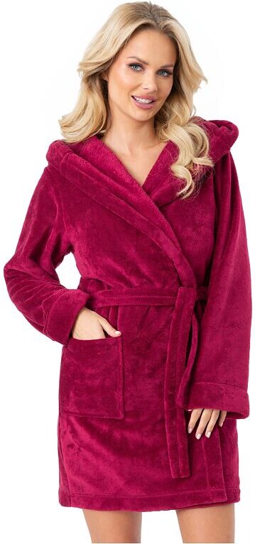 Donna Hřejivý zimní župan Pamela vínová