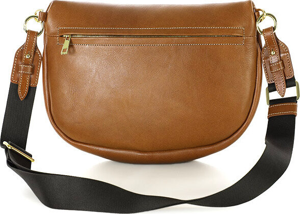 MARCO MAZZINI Hnědá dámská kožená ledvinka