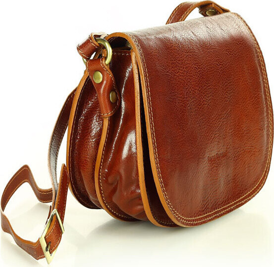 Marco MAZZINI MAZZINI Hnědá malá kabelka MARCO