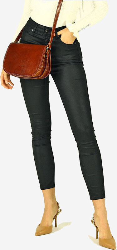 Marco MAZZINI MAZZINI Hnědá malá kabelka MARCO