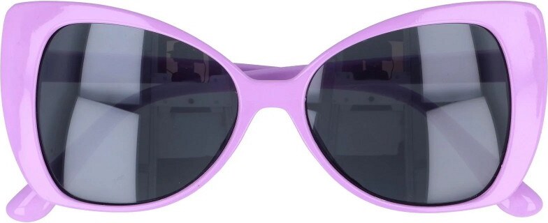 Sunmania Fialové dámské kočičí brýle "Sphynx"