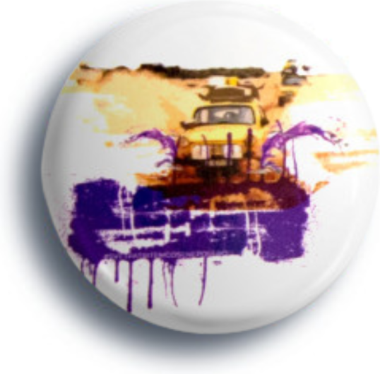 Klokart Dan Přibáň - odznáček TRABANT