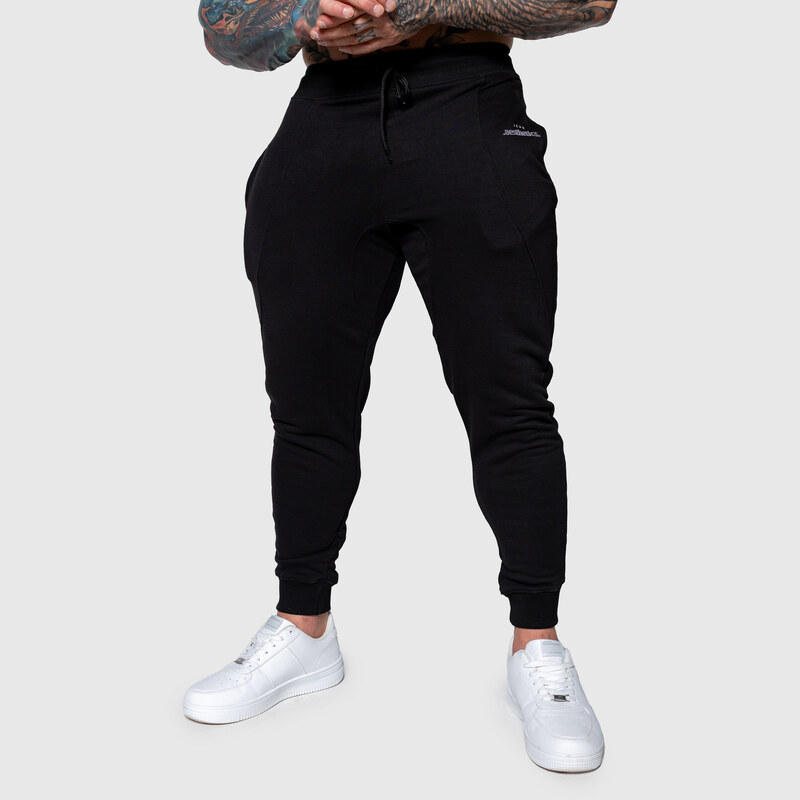 Pánské sportovní tepláky Iron Aesthetics Flexi, černé