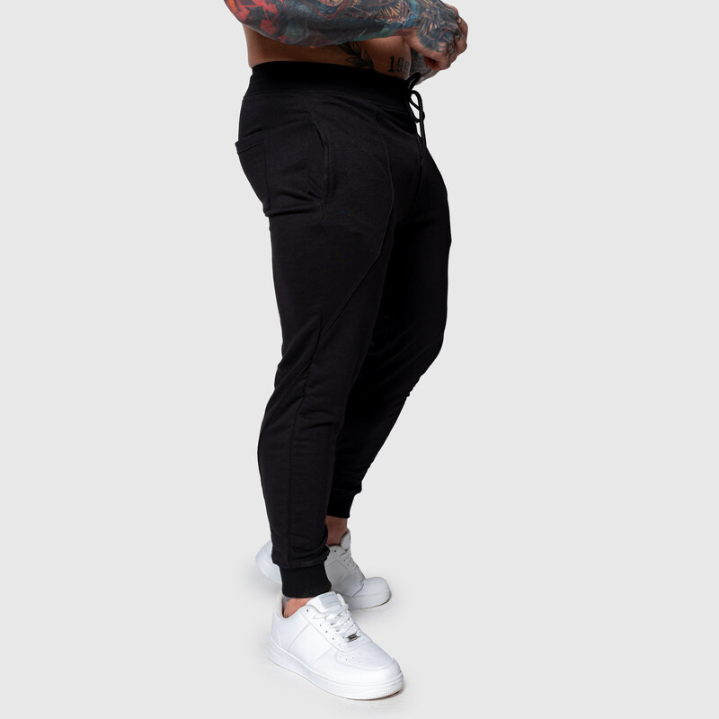 Pánské sportovní tepláky Iron Aesthetics Flexi, černé