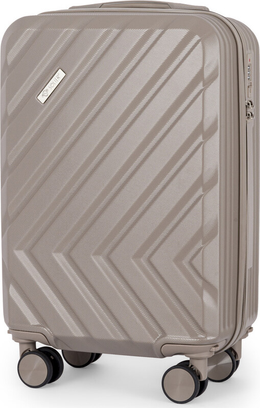 BASIC SOLIER champagne cestovní kufr KYOTO vel. S Zlatá