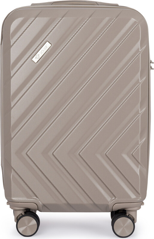 BASIC SOLIER champagne cestovní kufr KYOTO vel. S Zlatá