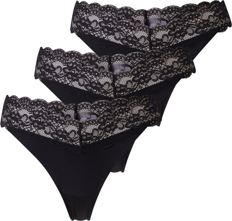 ONLY Tanga 'ONLChloe' černá