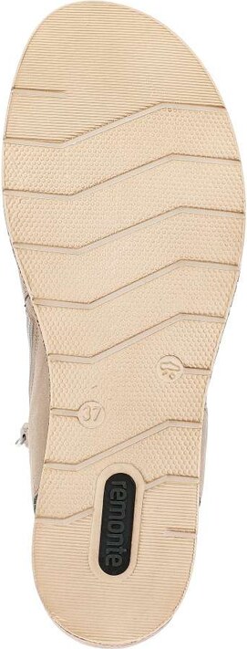 RIEKER Dámské sandály REMONTE D3075-90 zlatá