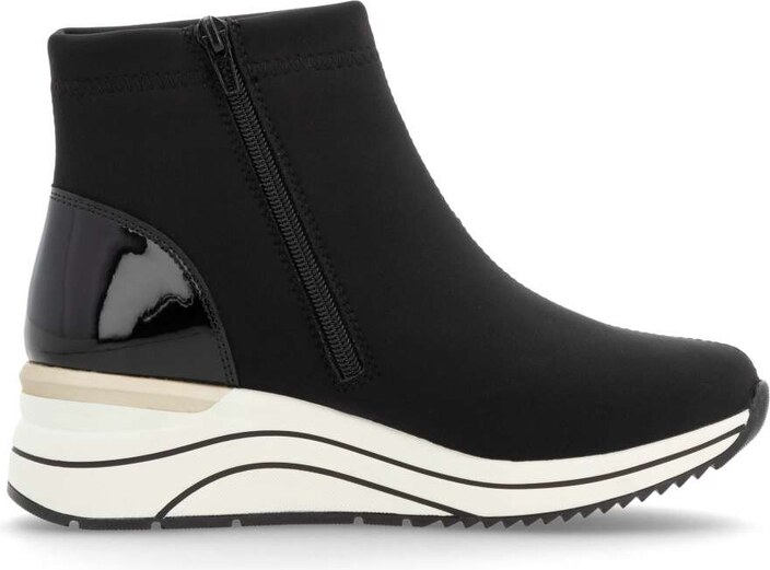 RIEKER Dámská kotníková obuv REMONTE D0T73-03 černá