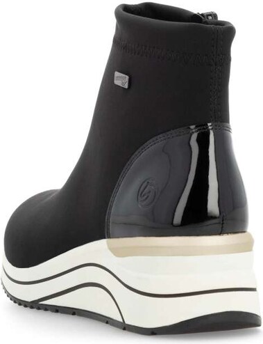 RIEKER Dámská kotníková obuv REMONTE D0T73-03 černá