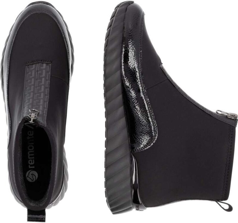 RIEKER Dámská kotníková obuv REMONTE D5983-03 černá