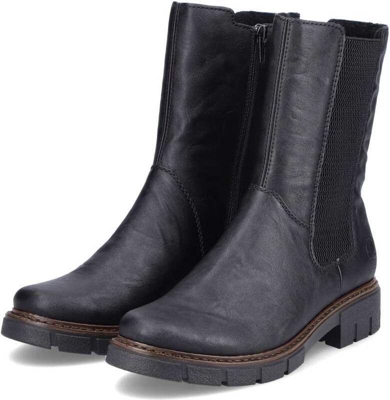 Dámská kotníková obuv RIEKER Z3582-00 černá