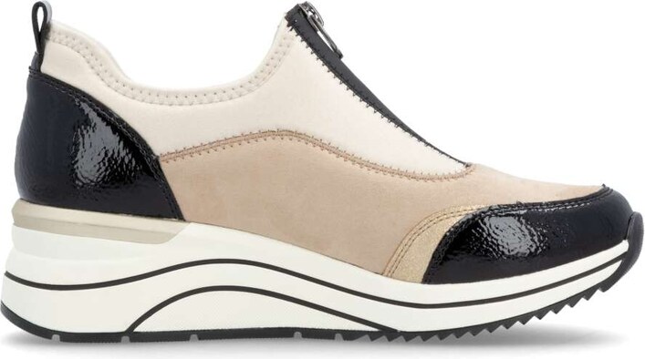 RIEKER Dámské tenisky REMONTE D0T08-60 béžová