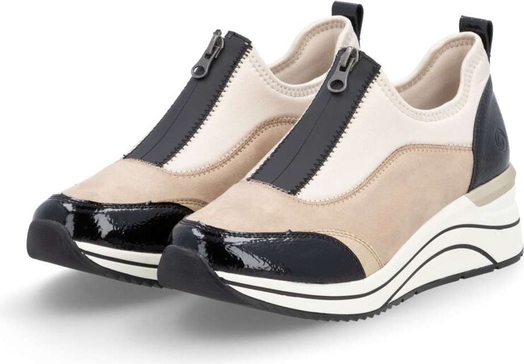 RIEKER Dámské tenisky REMONTE D0T08-60 béžová