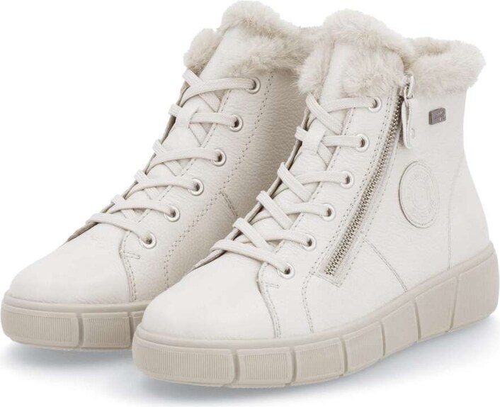 RIEKER Dámská kotníková obuv REMONTE D1T72-80 béžová