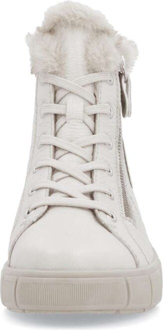 RIEKER Dámská kotníková obuv REMONTE D1T72-80 béžová